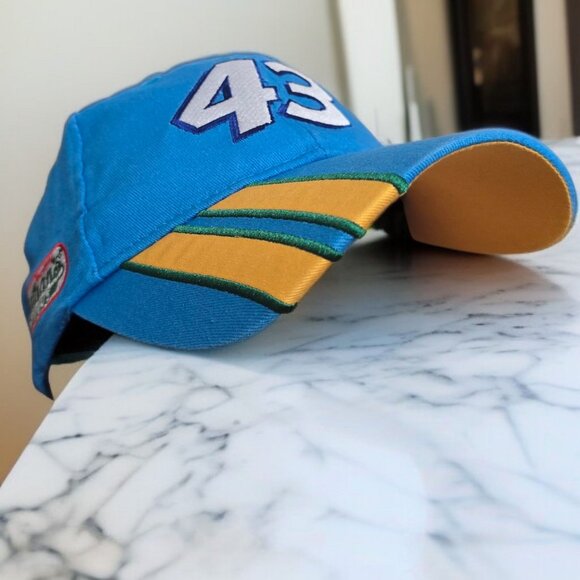 NASCAR Racing #43 Richard Petty BBall Cap W Sponsors - Picture 1 of 8